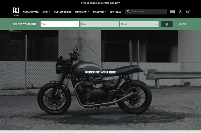 AJ Cycles automotive SEO case study